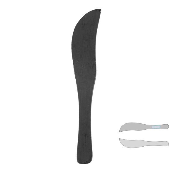 Mini coltelli di bambù nero Mini coltelli di bambù nero